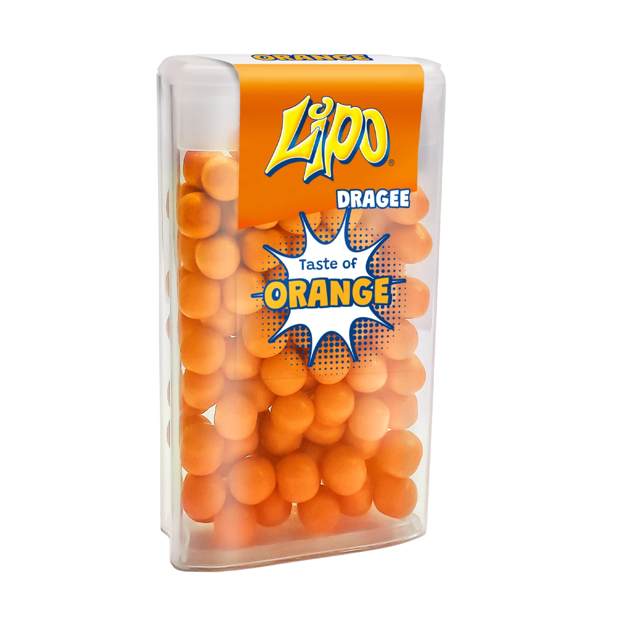 Orange dragee